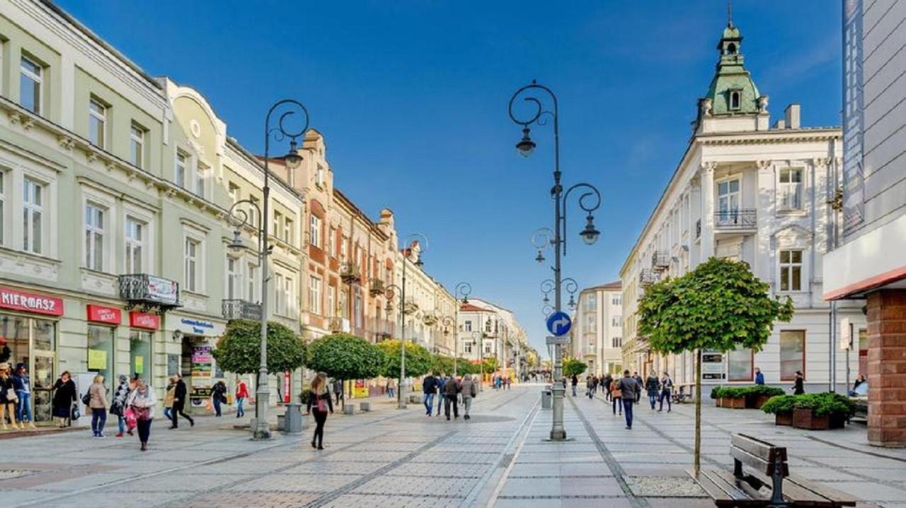 apartamenty centrum Panoramiczna mała dwójka SWAN ŁABĘDŹ PROMENADA Klimatyzacja lodowa Kielce Exterior foto