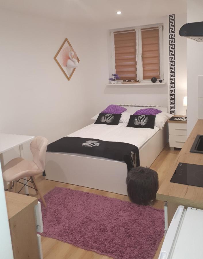 apartamenty centrum Panoramiczna mała dwójka SWAN ŁABĘDŹ PROMENADA Klimatyzacja lodowa Kielce Exterior foto